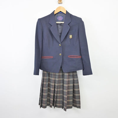 【中古】北海道 札幌日本大学高等学校 女子制服 4点（ブレザー・スカート）sf026275