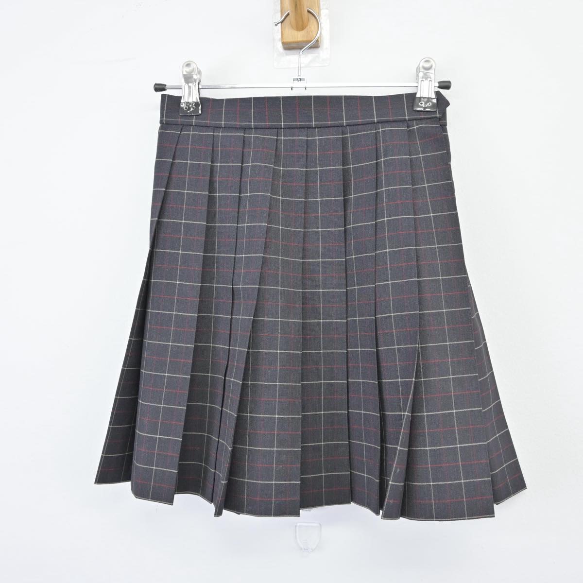 【中古】埼玉県 埼玉県立深谷商業高等学校 女子制服 3点（シャツ・スカート）sf026283