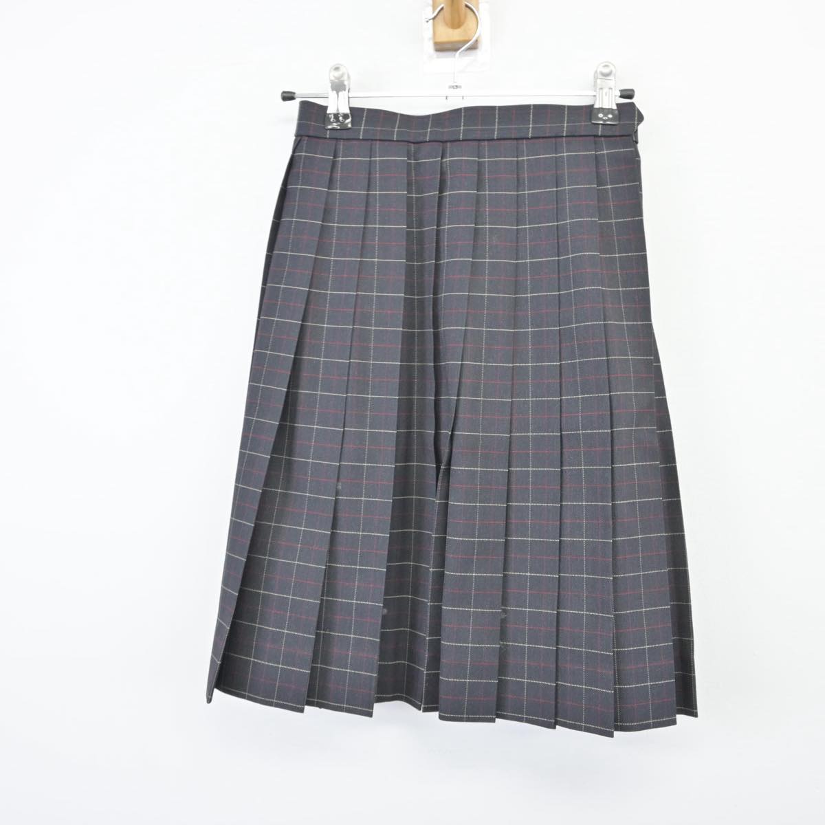 【中古】埼玉県 埼玉県立深谷商業高等学校 女子制服 2点（ブレザー・スカート）sf026284