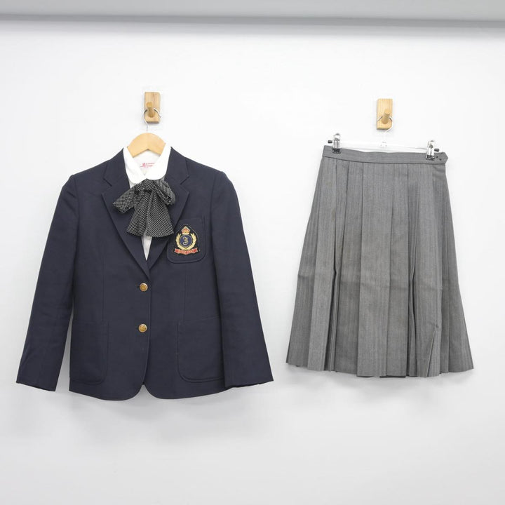 【中古制服】茨城県 岩瀬高等学校 女子制服 5点（ブレザー・シャツ・スカート）sf026308【リサイクル学生服】 | 中古制服通販パレイド