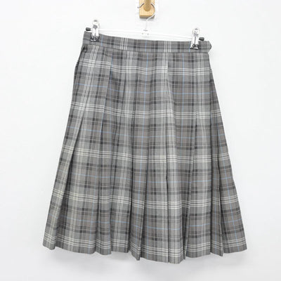 【中古】埼玉県 淑徳与野高等学校 女子制服 3点（ニットベスト・シャツ・スカート）sf026318