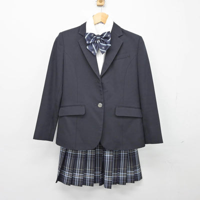 【中古】神奈川県 鵠沼高等学校 女子制服 4点（ブレザー・シャツ・スカート）sf026328