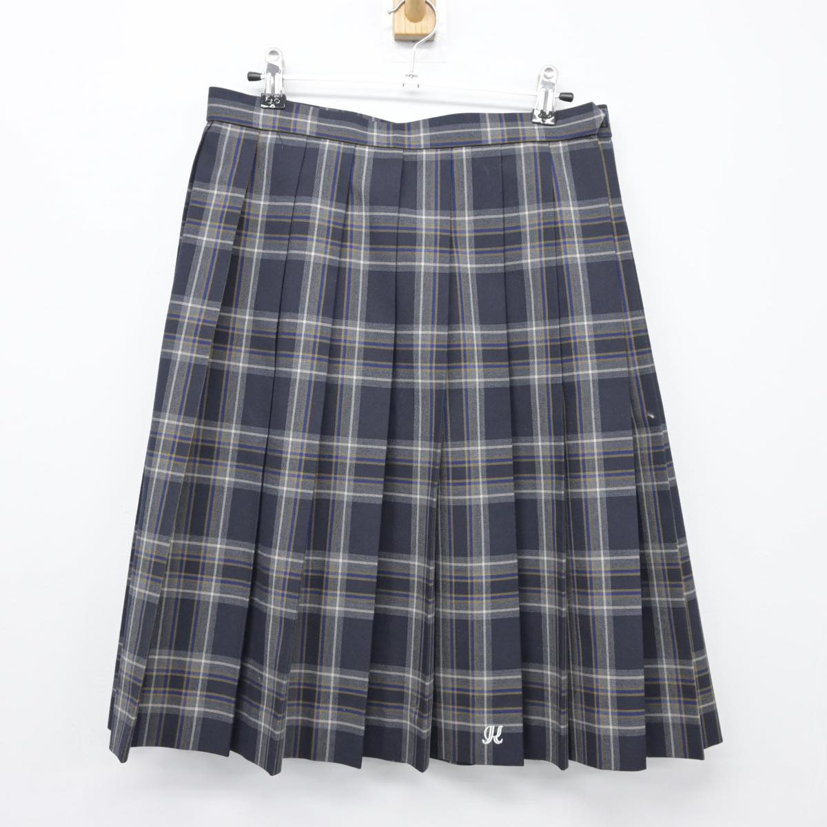 【中古】大阪府 貝塚高等学校 女子制服 3点（ブレザー・スカート）sf026332