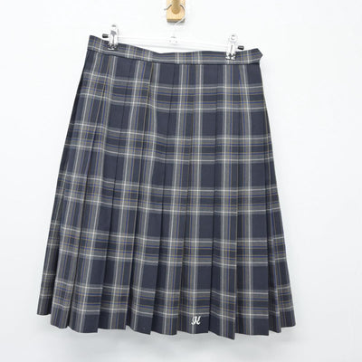 【中古】大阪府 貝塚高等学校 女子制服 2点（シャツ・スカート）sf026333