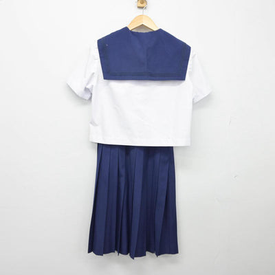 【中古】北海道 北海道滝川西高等学校 女子制服 3点（セーラー服・スカート）sf026340