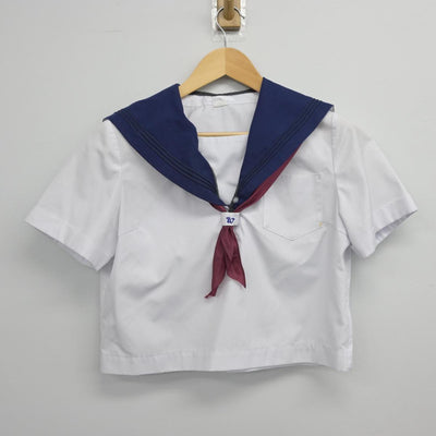 【中古】北海道 北海道滝川西高等学校 女子制服 3点（セーラー服・スカート）sf026340