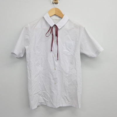 【中古】広島県 吉島中学校 女子制服 3点（シャツ・ジャンパースカート）sf026342