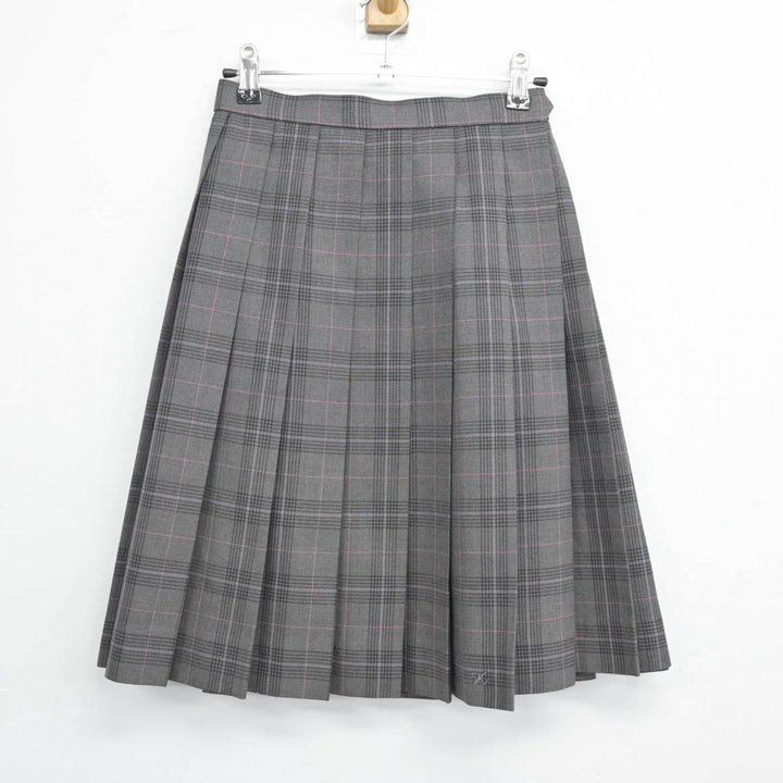 【中古】千葉県 小金高等学校 女子制服 4点（ブレザー・ニット・スカート）sf026349