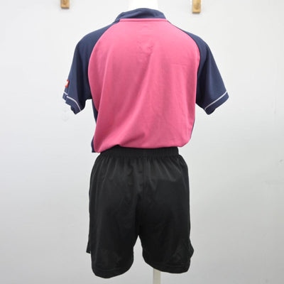 【中古】岡山県 操山中学校/卓球部ユニフォーム 女子制服 2点（部活ユニフォーム 上・部活ユニフォーム 下）sf026350