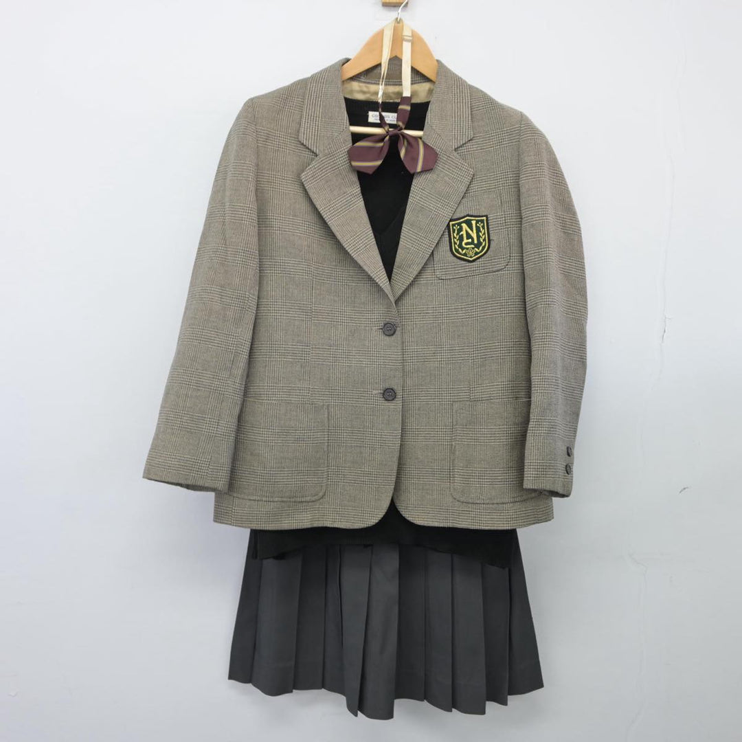 【中古制服】東京都 日本大学第二高等学校 女子制服 4点（ブレザー・ニット・スカート）sf026361【リサイクル学生服】 | 中古制服通販パレイド