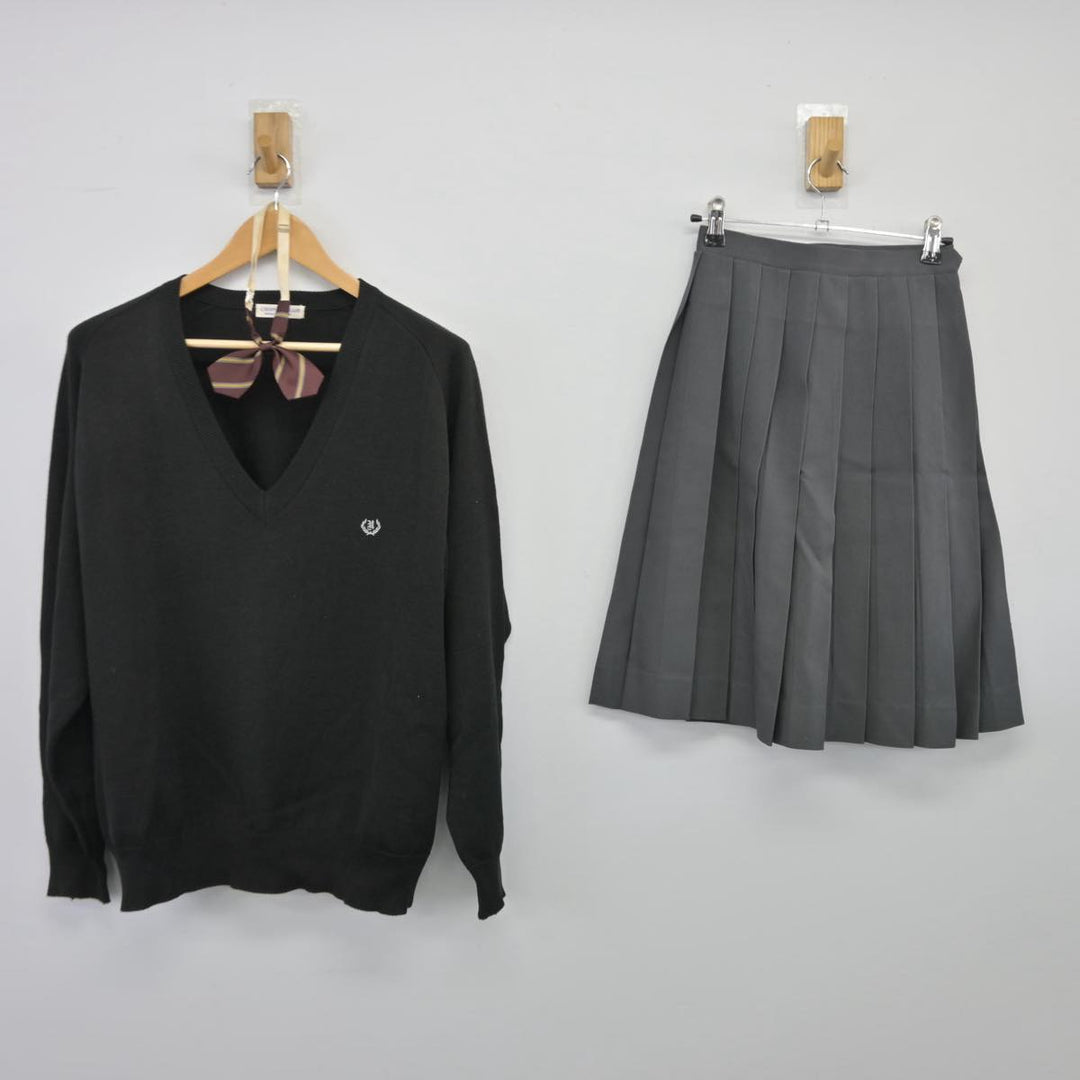 【中古制服】東京都 日本大学第二高等学校 女子制服 4点（ブレザー・ニット・スカート）sf026361【リサイクル学生服】 | 中古制服通販パレイド