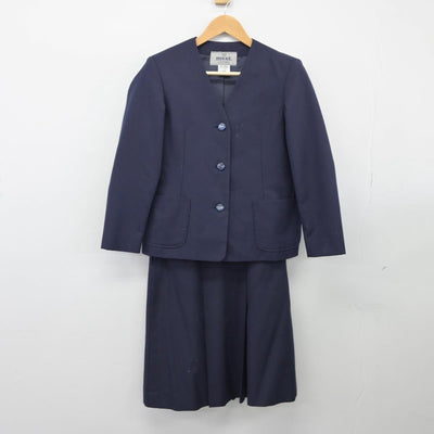 【中古】埼玉県 吉川市立南中学校 女子制服 4点（ブレザー・スカート）sf026362