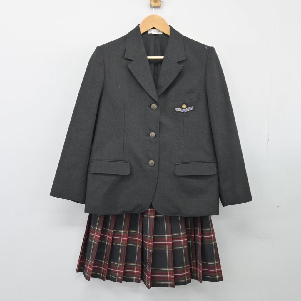 【中古制服】千葉県 木更津総合高等学校 女子制服 3点（ブレザー