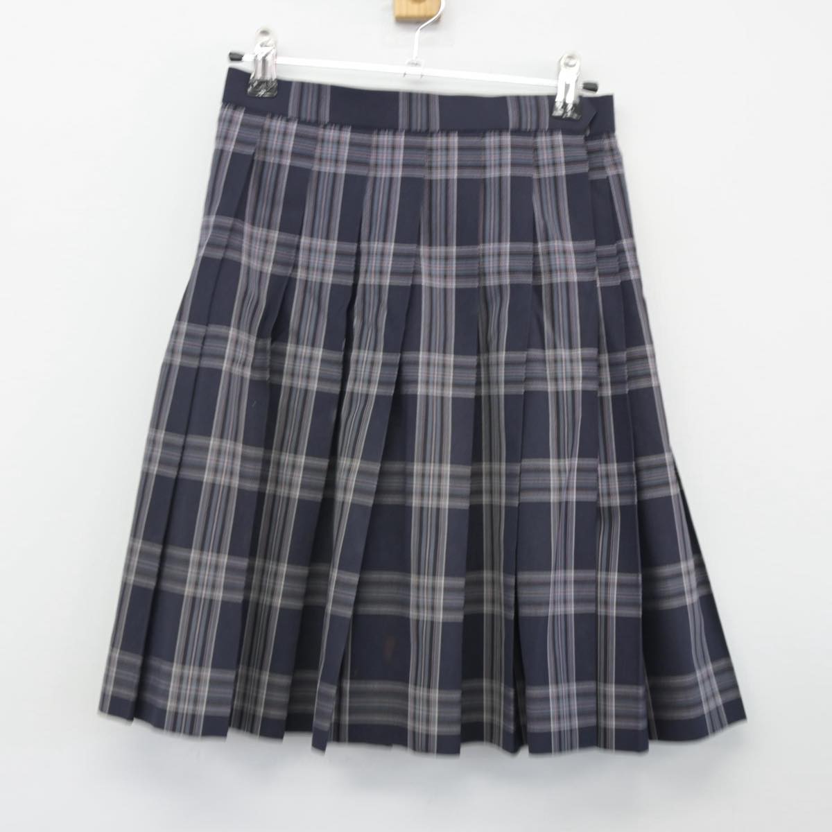 【中古】千葉県 船橋法典高等学校 女子制服 2点（シャツ・スカート）sf026375