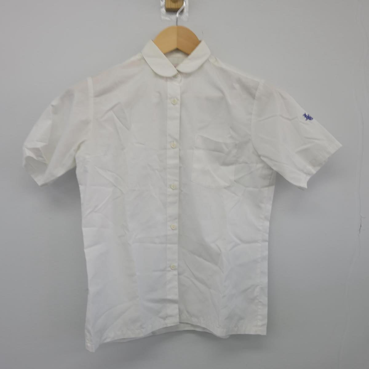 【中古】千葉県 市川市立第五中学校 女子制服 2点（シャツ・シャツ）sf026376