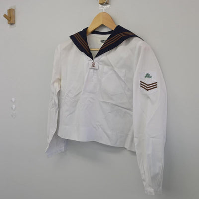 【中古】東京都 関東国際高等学校 女子制服 1点（セーラー服）sf026381