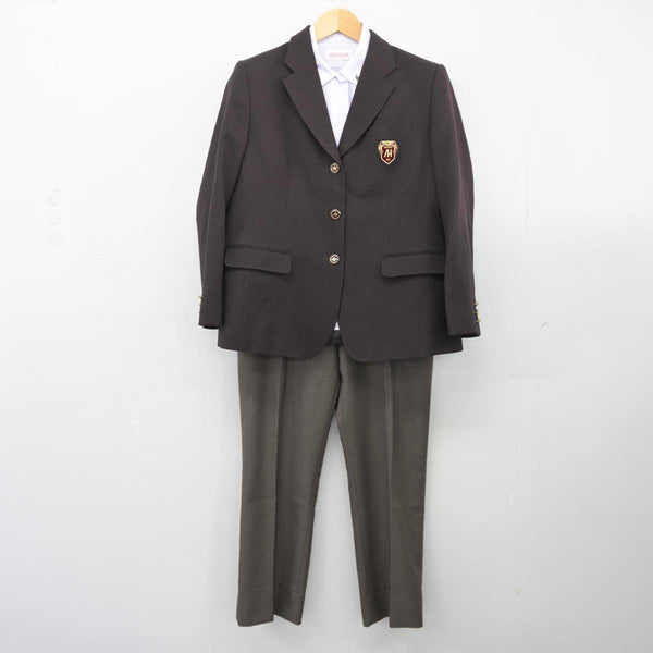 【中古制服】兵庫県 明石高等学校 女子制服 4点（ブレザー・シャツ・ズボン）sf026392【リサイクル学生服】 | 中古制服通販パレイド