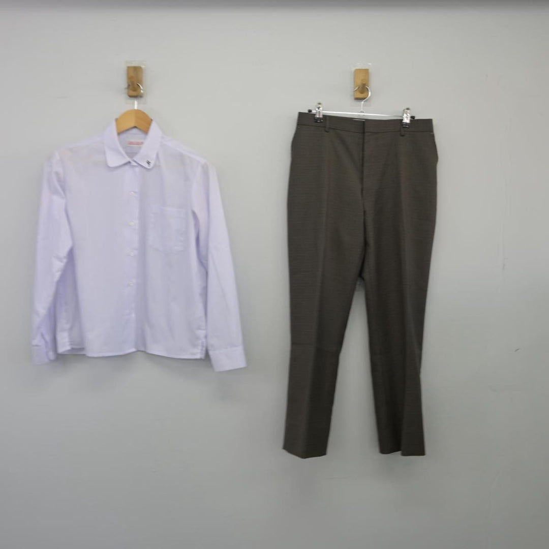 中古制服】兵庫県 明石高等学校 女子制服 4点（ブレザー・シャツ・ズボン）sf026392【リサイクル学生服】 | 中古制服通販パレイド