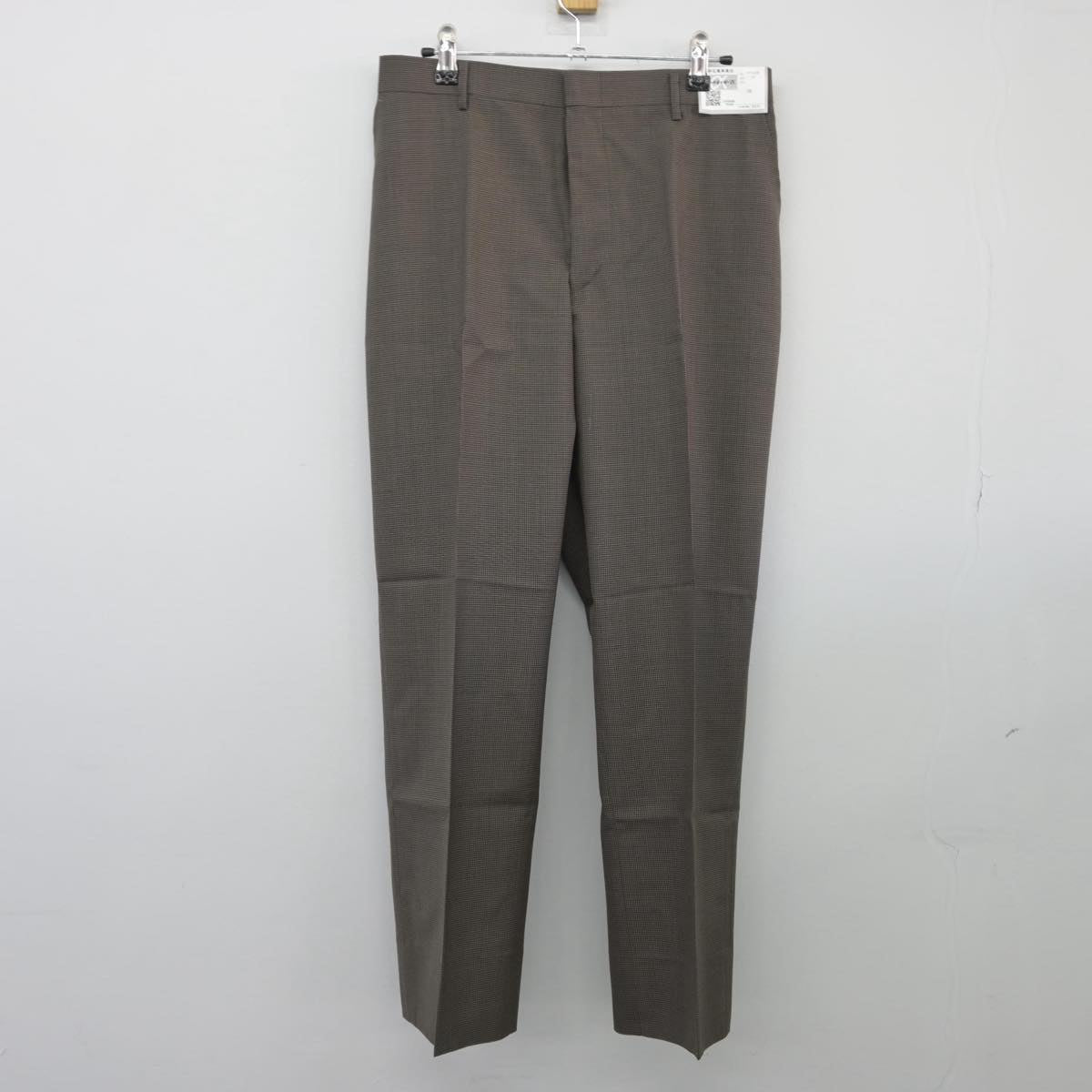 【中古】兵庫県 明石高等学校 女子制服 3点（ニットベスト・シャツ・ズボン）sf026393