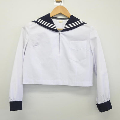 【中古】北海道 北海道札幌啓成高等学校 女子制服 2点（セーラー服）sf026414