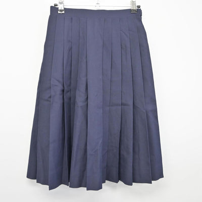 【中古】神奈川県 西高津中学校 女子制服 4点（ブレザー・ベスト・シャツ・スカート）sf026416