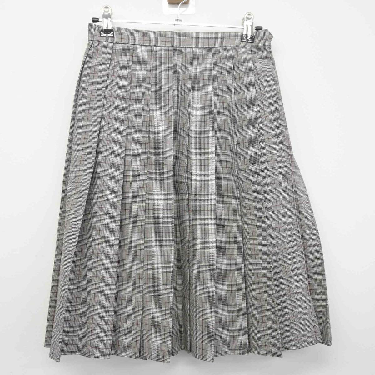 【中古】大阪府 松原高等学校 女子制服 1点（スカート）sf026425