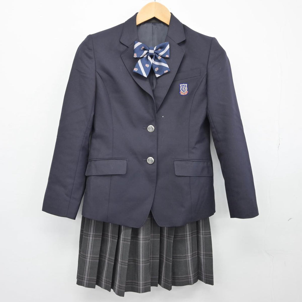 中古制服】岐阜県 岐阜第一高等学校 女子制服 5点（ブレザー・ニット・スカート）sf026431【リサイクル学生服】 | 中古制服通販パレイド