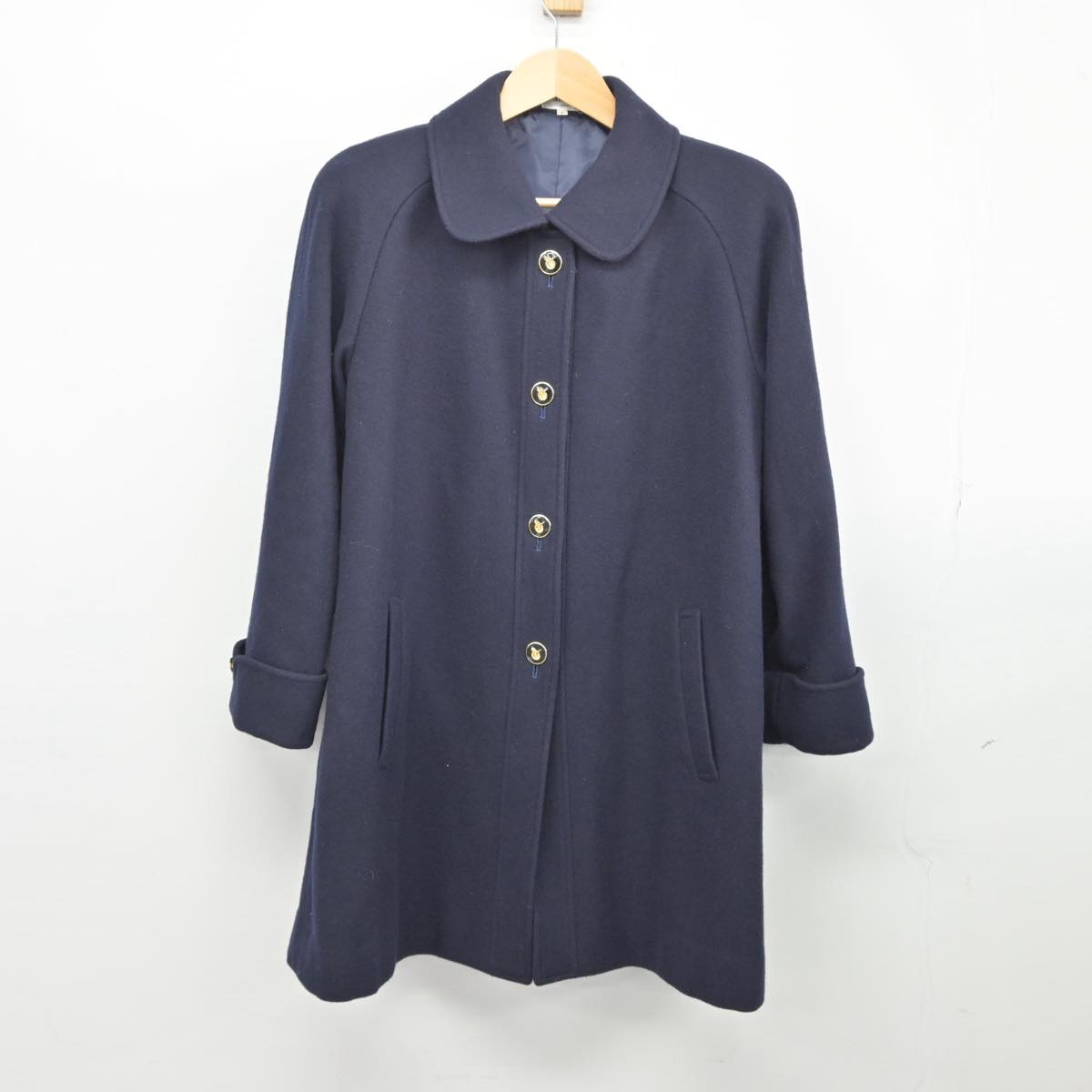 【中古】鹿児島県 武岡台高等学校 女子制服 1点（コート）sf026444