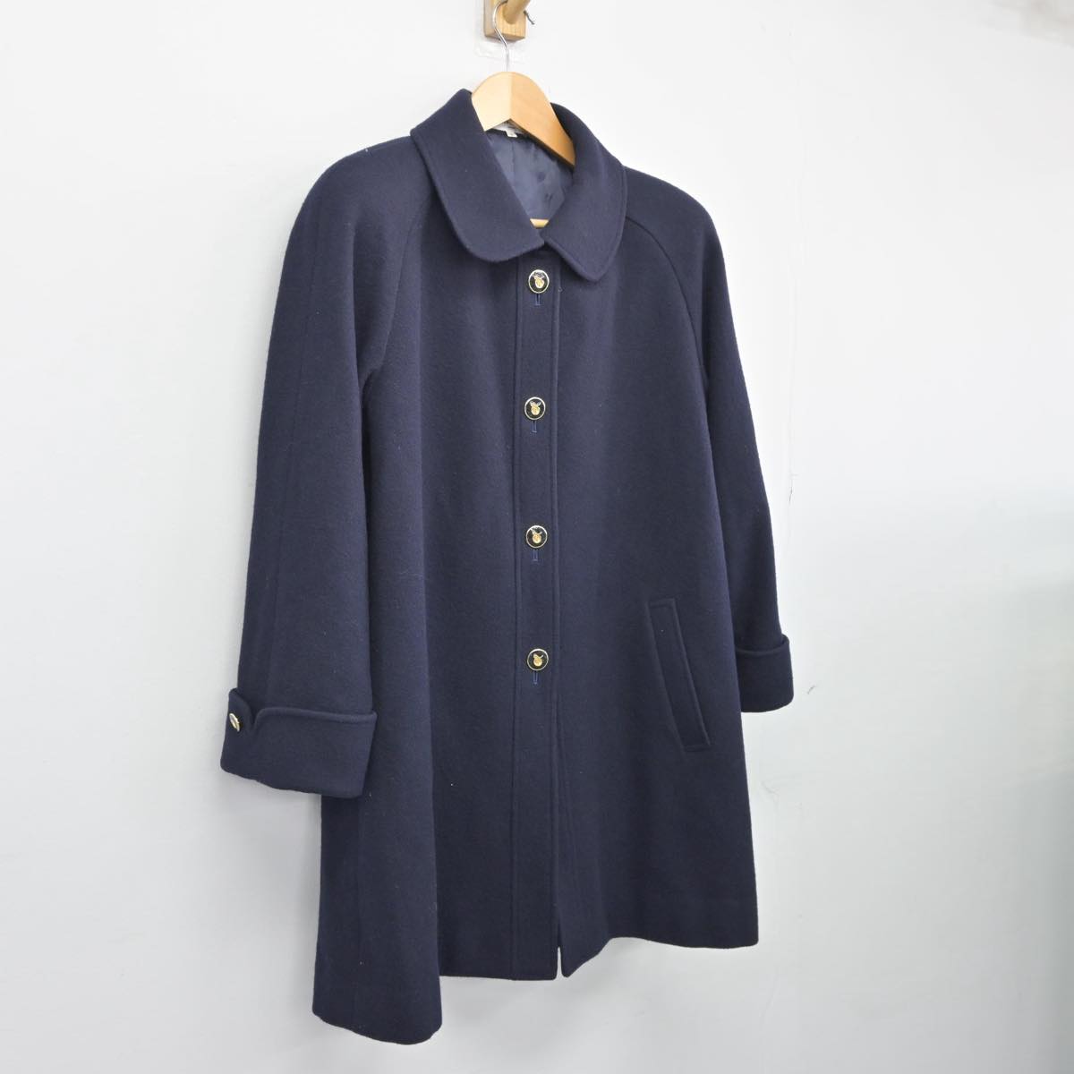 【中古】鹿児島県 武岡台高等学校 女子制服 1点（コート）sf026444