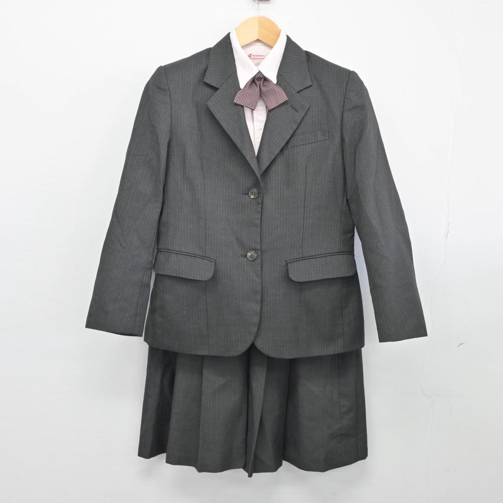 高校制服本物 中古】茨城県 岩瀬日本大学高等学校 女子制服 5点 (ブレザー