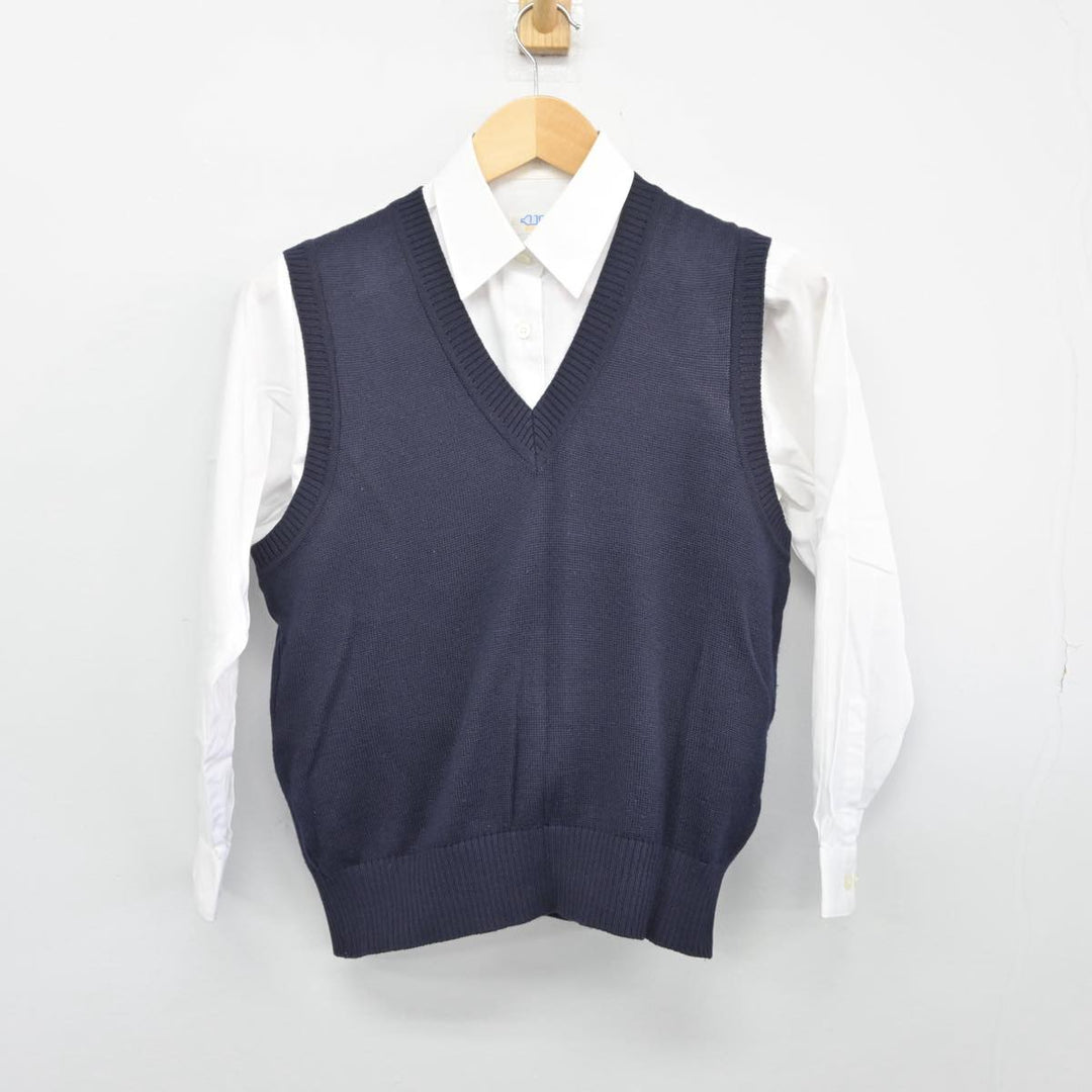 中古制服】埼玉県 上尾橘高等学校 女子制服 2点（ニットベスト
