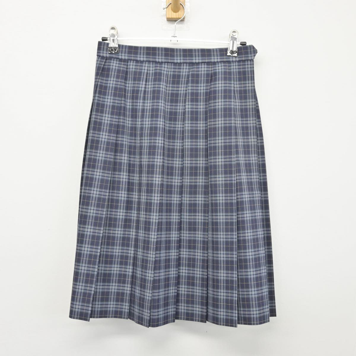 【中古】兵庫県 須磨学園高等学校 女子制服 2点（シャツ・スカート）sf026474