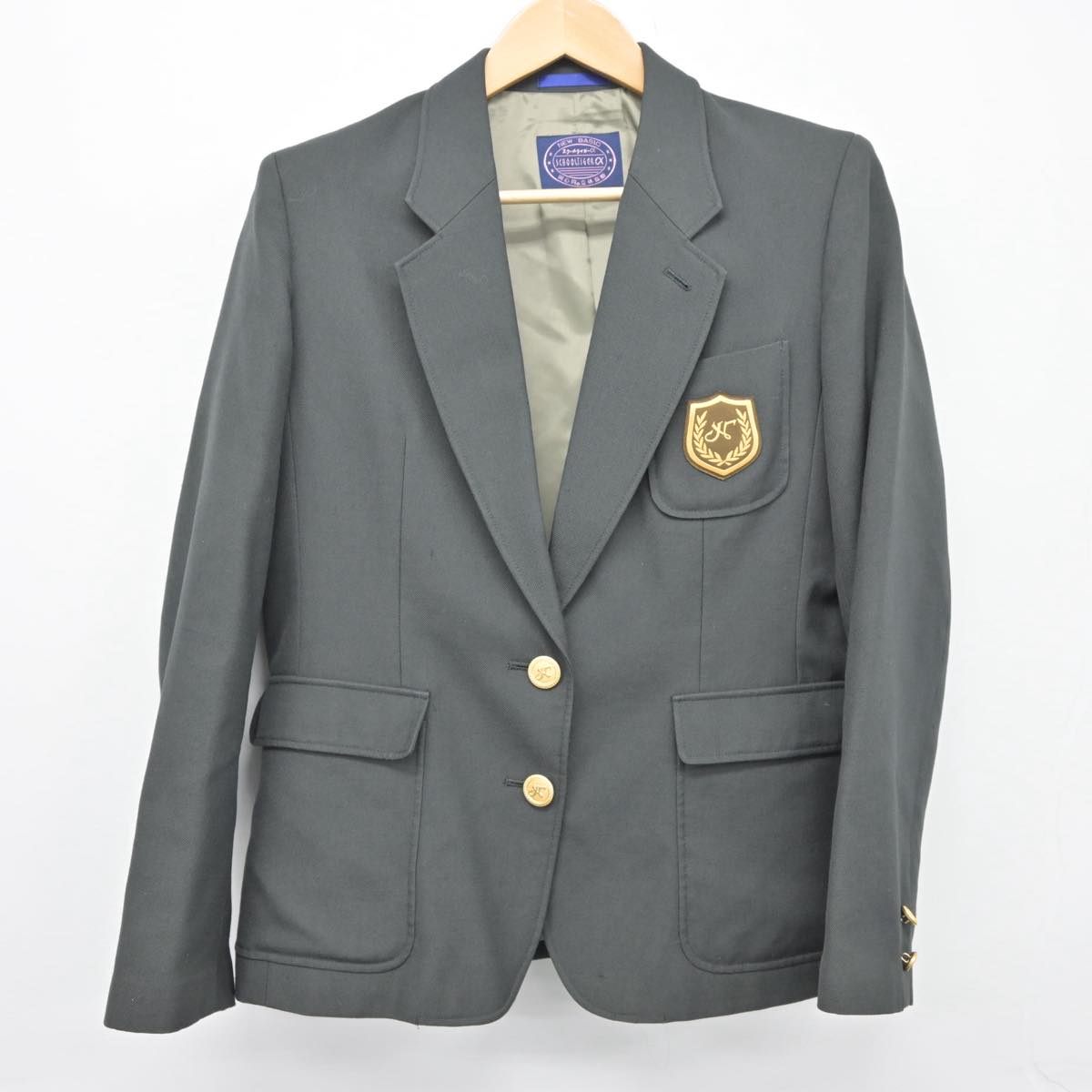 【中古】徳島県 徳島北高等学校 女子制服 1点（ブレザー）sf026486