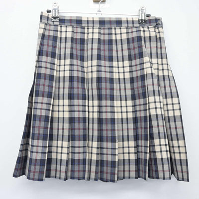 【中古】宮崎県 延岡学園高等学校 女子制服 3点（シャツ・スカート）sf026488