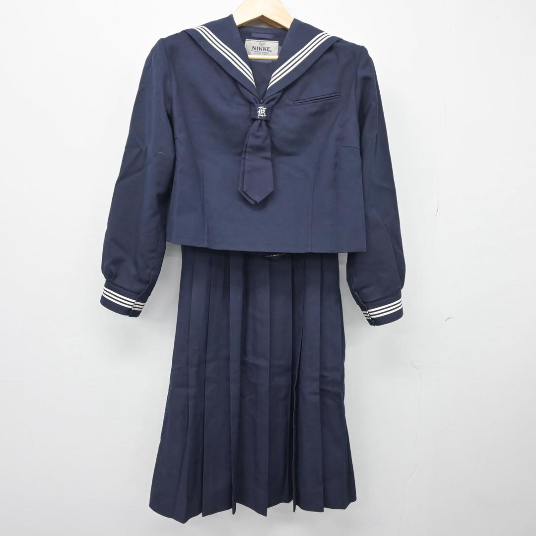 【中古制服】東京都 葛美中学校 女子制服 3点（セーラー服・ジャンパースカート）sf026500【リサイクル学生服】 | 中古制服通販パレイド