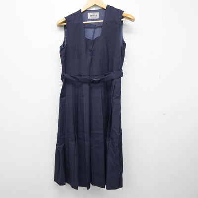 【中古】東京都 葛美中学校 女子制服 3点（セーラー服・ジャンパースカート）sf026500