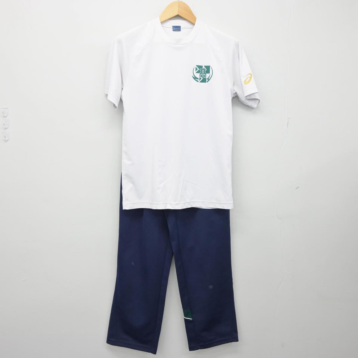 【中古】千葉県 習志野高等学校 女子制服 3点（ジャージ 上・体操服 上・ジャージ 下）sf026514