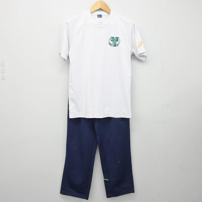 【中古】千葉県 習志野高等学校 女子制服 3点（ジャージ 上・体操服 上・ジャージ 下）sf026514