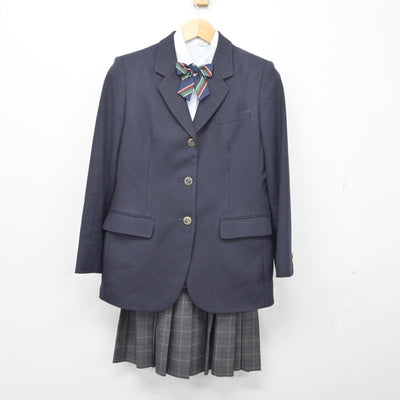 【中古】兵庫県 三田祥雲館高等学校 女子制服 4点（ブレザー・シャツ・スカート）sf026519