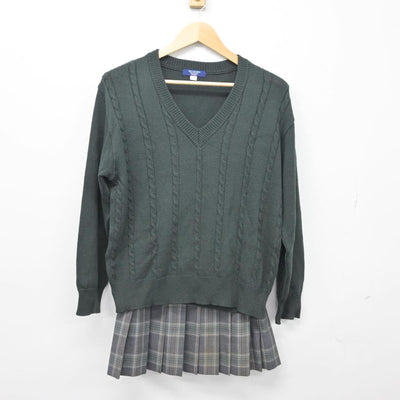 【中古】東京都 品川エトワール女子高等学校 女子制服 3点（ブレザー・ニット・スカート）sf026530