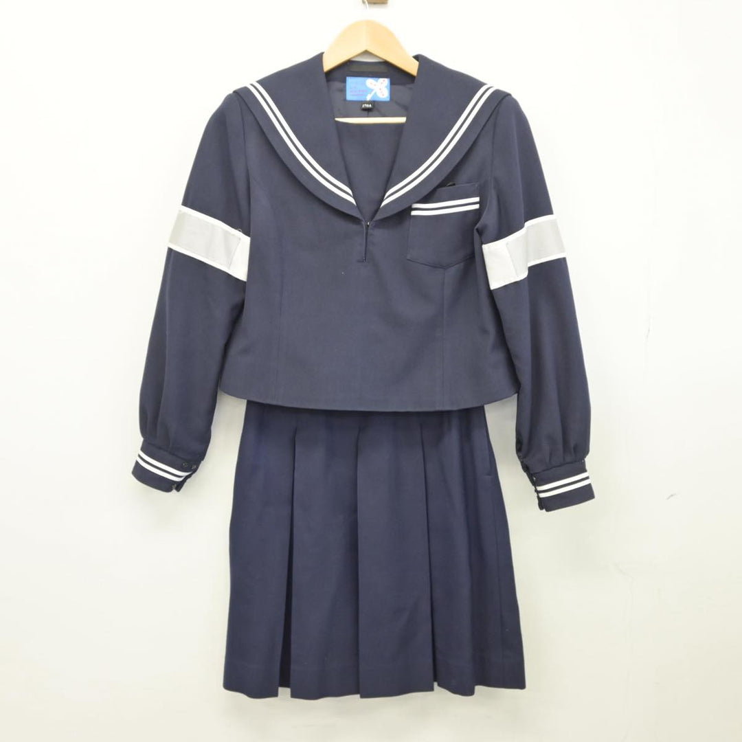 中古制服】静岡県 吉田中学校 女子制服 2点（セーラー服・スカート）sf026547【リサイクル学生服】 | 中古制服通販パレイド