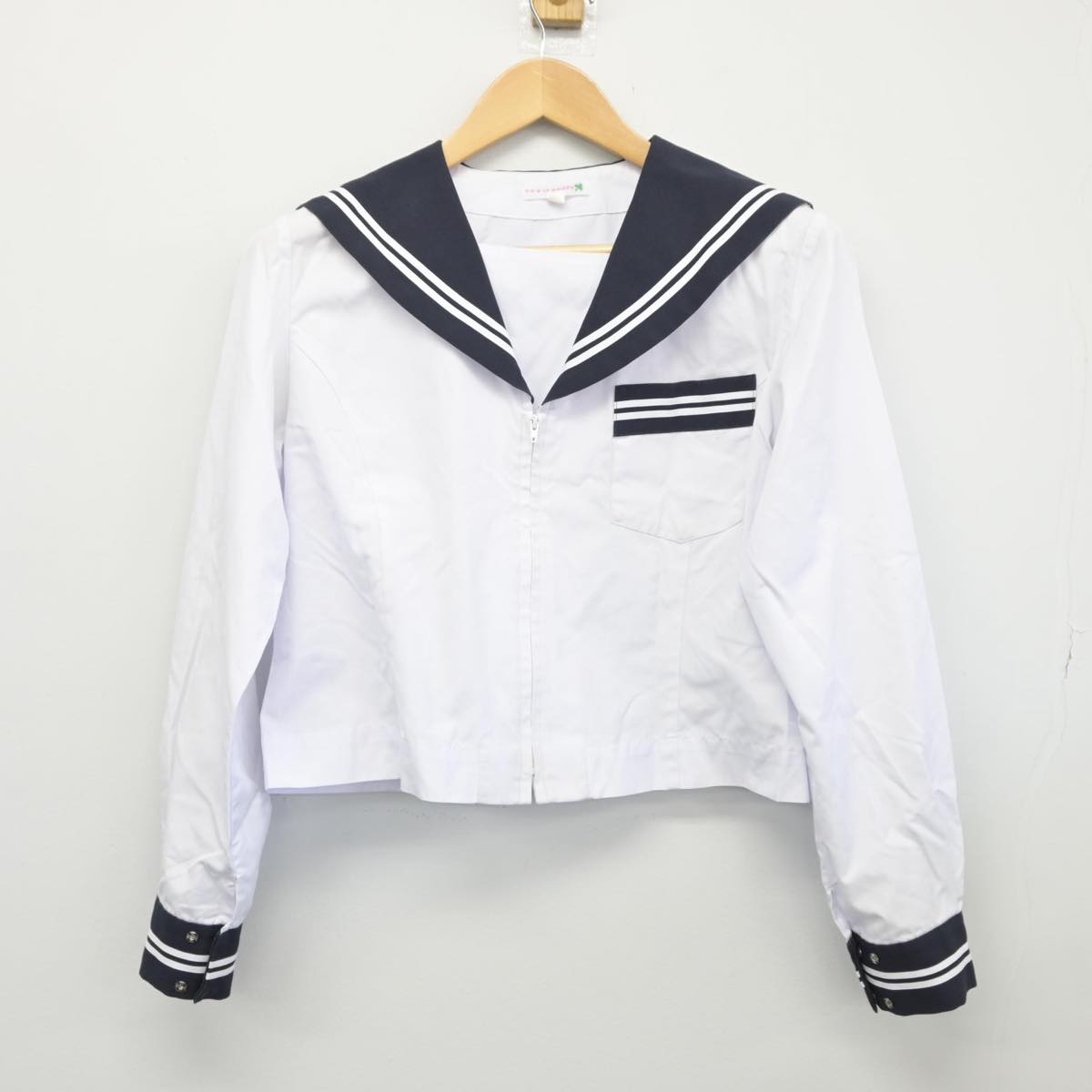 【中古】静岡県 吉田中学校 女子制服 1点（セーラー服）sf026549