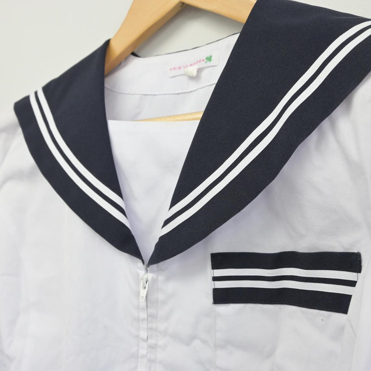 【中古】静岡県 吉田中学校 女子制服 1点（セーラー服）sf026549