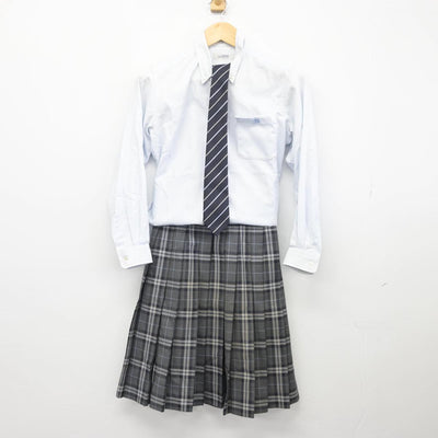 【中古】東京都 藤村女子高等学校 女子制服 4点（ブレザー・シャツ・スカート）sf026556