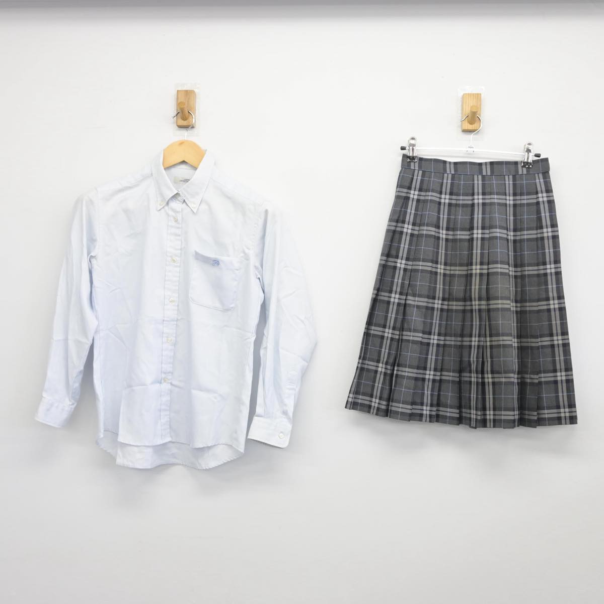 【中古】東京都 藤村女子高等学校 女子制服 4点（ブレザー・シャツ・スカート）sf026556