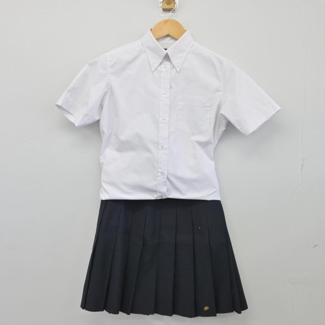東京女学館校章【箱付き】【新品】 中古制服】東京都 東京純心女子高等学校 女子制服 3点（ニット
