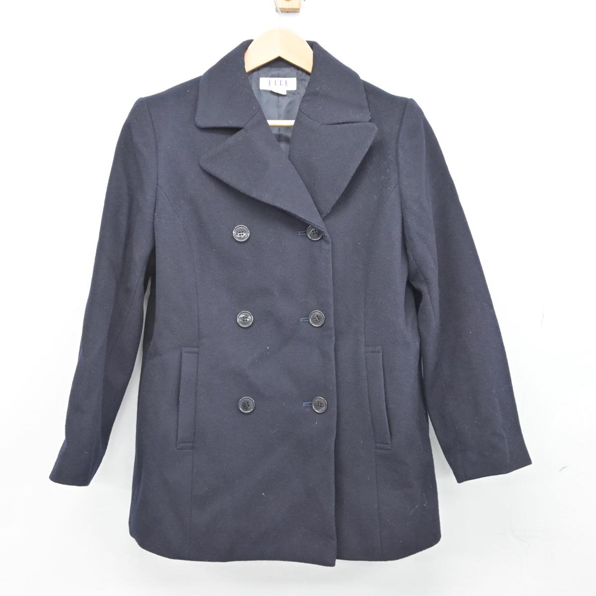 【中古】神奈川県 麻布大学附属高等学校 女子制服 1点（コート）sf026592