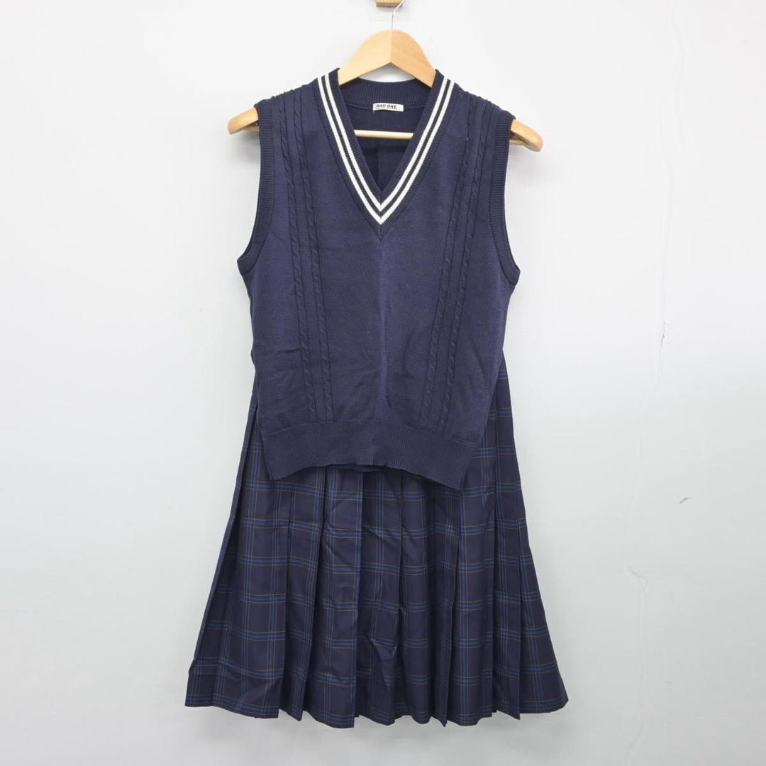 【中古制服】北海道 札幌東商業高等学校 女子制服 6点（ブレザー・ニットベスト・スカート）sf026602【リサイクル学生服】 | 中古制服通販パレイド