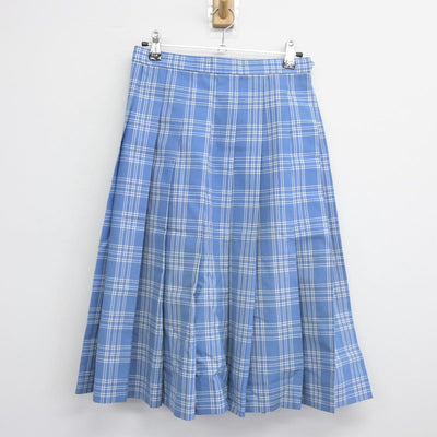 【中古】北海道 札幌東商業高等学校 女子制服 2点（ニットベスト・スカート）sf026603