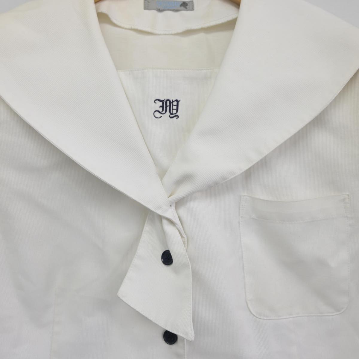 【中古】東京都 板橋有徳高校 女子制服 2点（セーラー服・スカート）sf026612